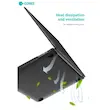 کاور محافظ کوتتسی فیبر کربن مدل 11003مناسب برای مک بوک پرو 16 اینچA2485/A2780/A2991