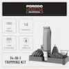 ست ریش تراش و ماشین اصلاح شارژی 14 کاره پورودو Porodo PDLFST112SL