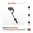 گیمبال و استبلایزر موبایل با قابلیت تشخیص حرکت پرودو Porodo 3-Axis Gimbal P9 PD-AITGMP9