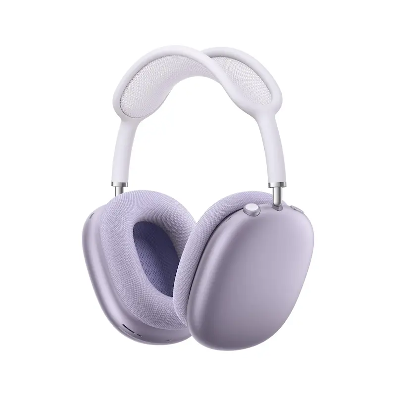 هدفون بلوتوثی اپل مدل AirPods Max 2024 با نویز کنسلینگ فعال (ANC)، نویز کنسلینگ میکروفون (ENC)، قابلیت پخش صدای محیطی (Transparency)، درگاه شارژ USB Type-C، مقاوم در برابر رطوبت و عرق