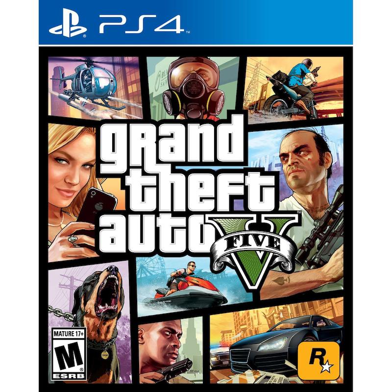 دیسک بازی انباکس مناسب برای- PS5 GTA V  PS4 
