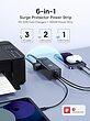 شارژر دیواری و آداپتور برق فست شارژ 30 وات با کابل برق 1.5 متری بیسوس Baseus PowerCombo Digital PowerStrip PSLA000001