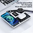 پایه شارژ وایرلس چندکاره گرین لیون مدل Green Lion 4 In 1 Wireless Charging Station 