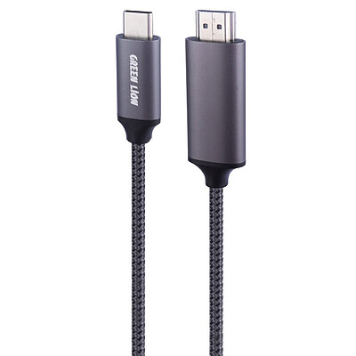 کابل تبدیل USB-C به HDMI گرین لاین Green Lion 4K USB-C to HDMI Cable