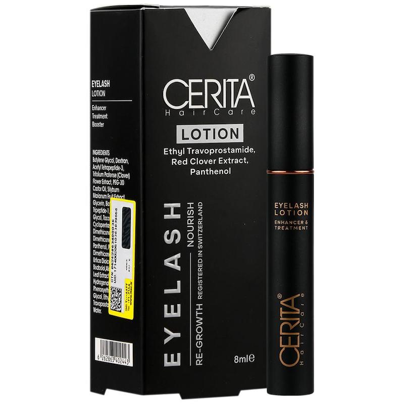 محلول تقویت‌کننده مژه سریتا مدل Eyelash Lotion حجم 8 میلی لیتر