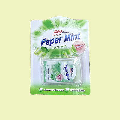 خوشبو کننده دهان ورقه ای paper mint