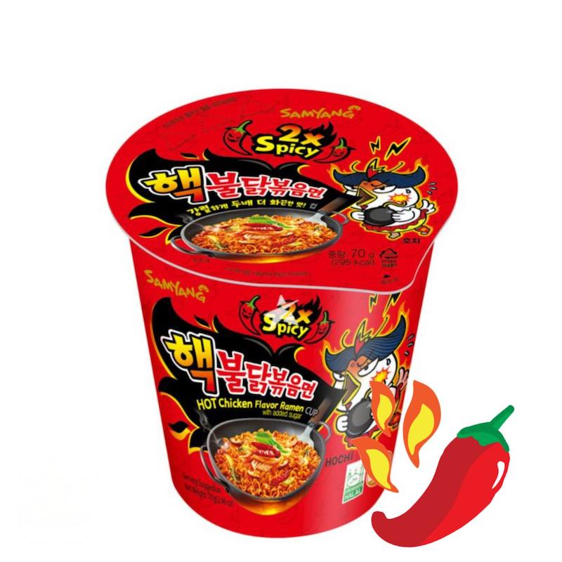 نودل لیوانی ۲ایکس اسپایسی 