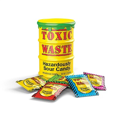 آبنبات ترش تاکسیک وست (Toxic Waste) 