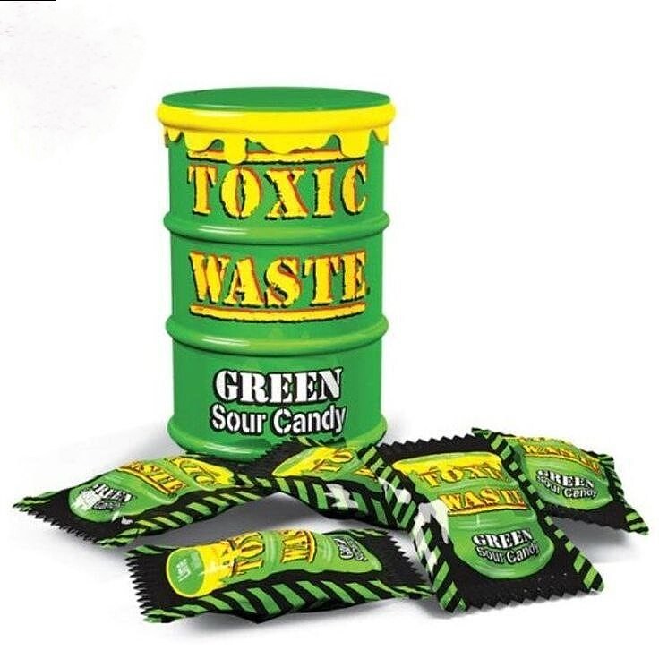 آبنبات ترش تاکسیک وست( Toxic Waste)