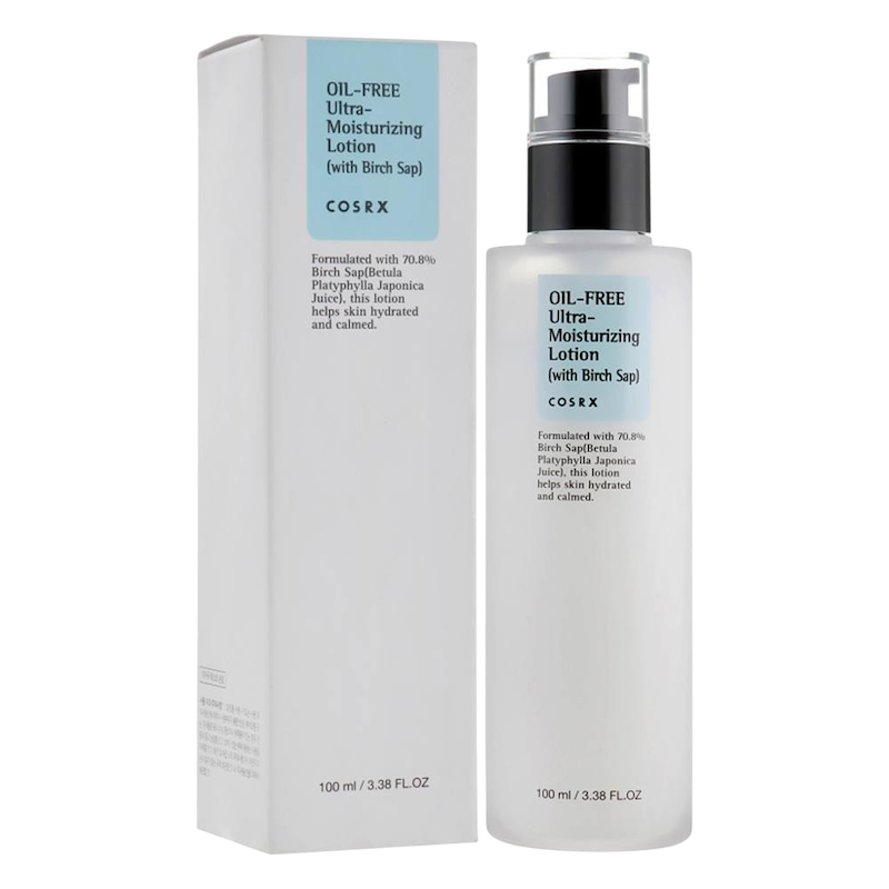 لوسیون مرطوب کننده و آبرسان فاقد چربی کوزارکس Cosrx Oil Free Ultra Moisturizing Lotion