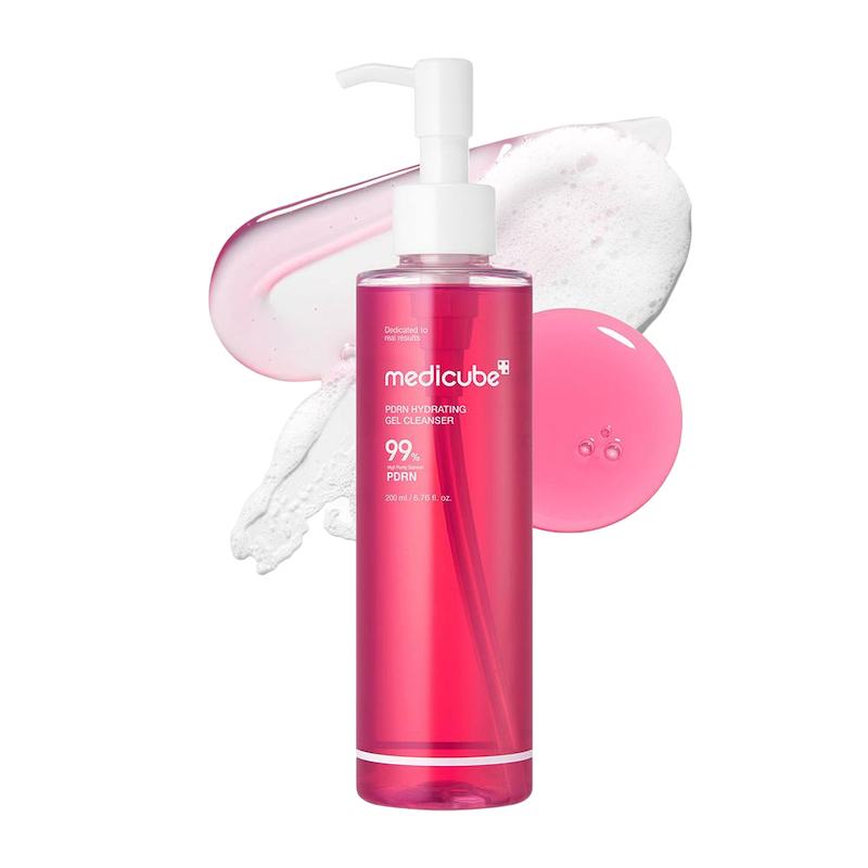ژل شستشوی PDRN لایه بردار ملایم و روشن کننده مدی کیوب