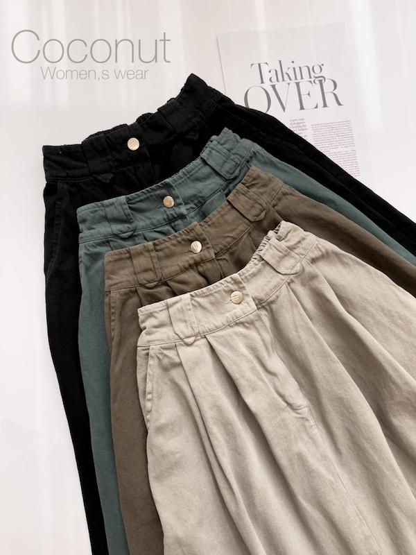 دامن کتان پاییزه🍁