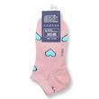 جوراب مچی زنانه - برند SUPER D&W - طرح قلب صورتی