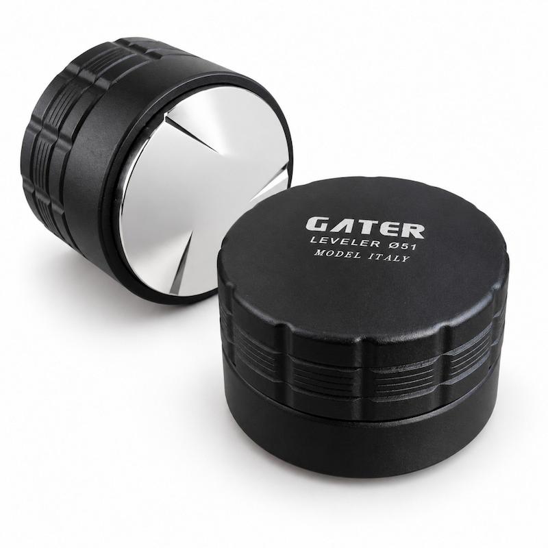 لولر قهوه اسپرسو گتر مدل Leveler 51 با بدنه آلومینیومی رنگ استاتیک
