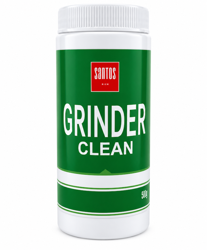 قرص تمیز کننده آسیاب قهوه سانتوس santos grinder clean 500g برای پاکسازی تیغه آسیاب