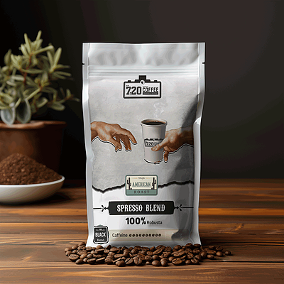 قهوه ترکیبی  100روبوستا مشکی