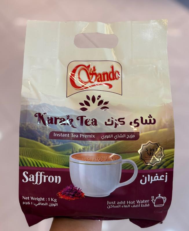 چای کرک با طعم زعفران Sando -یک کیلوگرمی