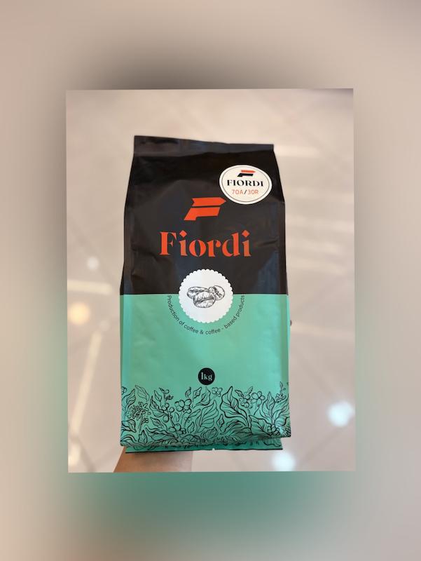 دانه قهوه 70%عربیکا 30%روبوستا فیوردی(Fiordi)
