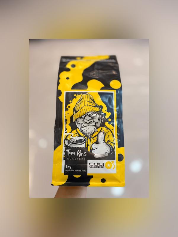 دانه قهوه۹۰%روبوستا 10%عربیکا کولی (زرد)