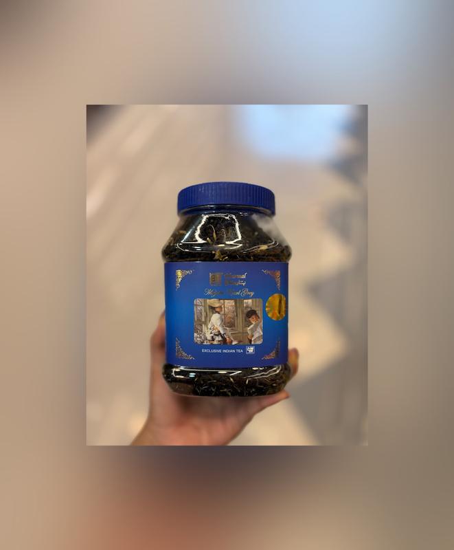  چای ارل گری بارمال با گلبرگ آبی اورجینال 