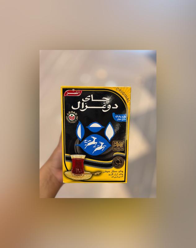 چای دوغزال عطری شیرنشان اورجینال 