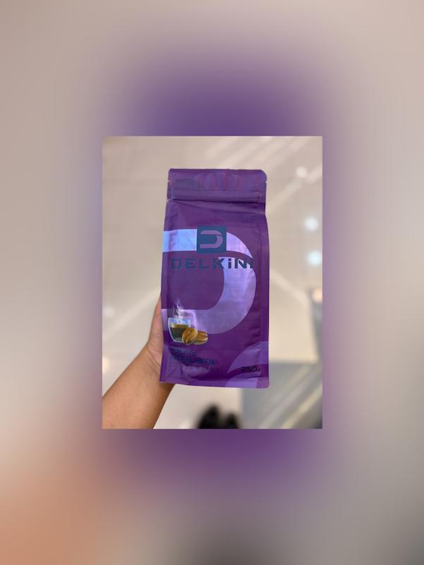 دانه قهوه 100%روبوستا دلکینی 250گرم