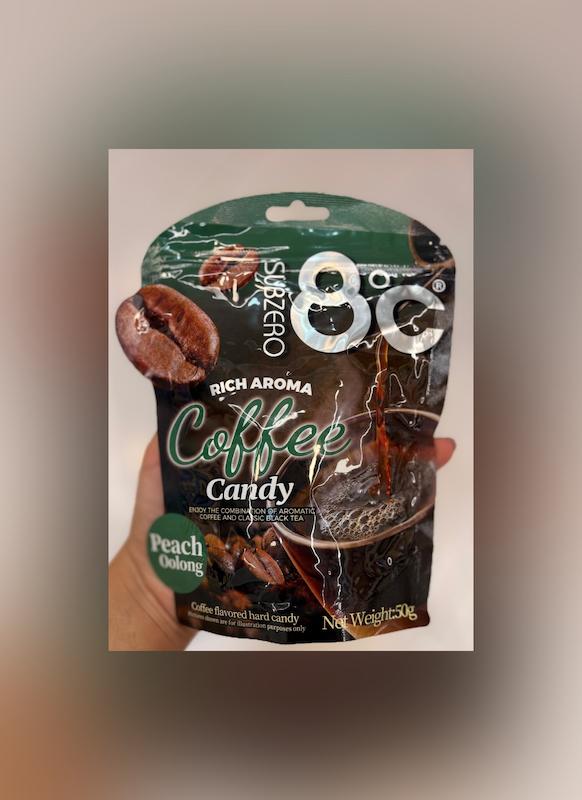 آبنبات قهوه هلو اولانگ Coffee Candy