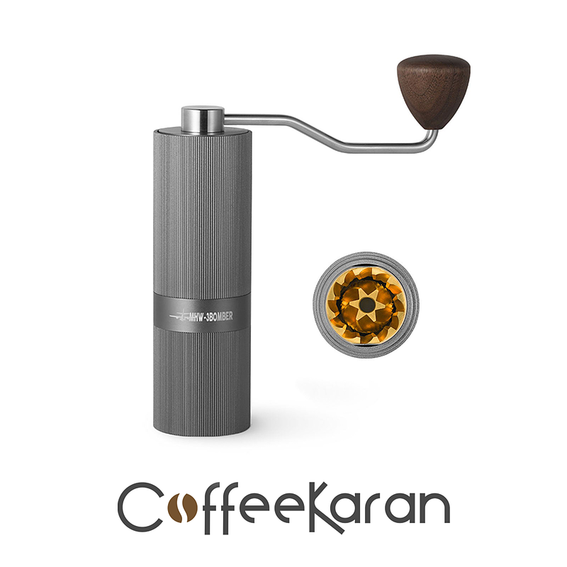 آسیاب دستی بمبر تیغه تیتانیوم مدل MHW-3BOMBER M1 Manual Coffee Grinder