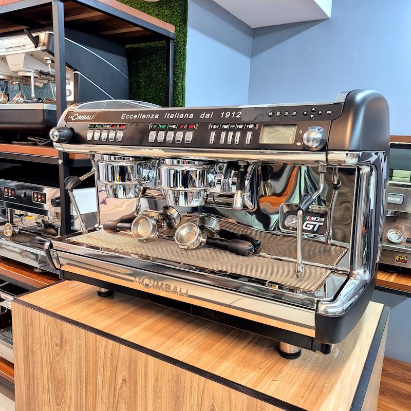 دستگاه اسپرسو مدل جیمبالی M39 GT دو گروپ کارکرده سال ساخت 2017