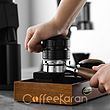 تمپر بمبر مدل MHW-3BOMBER Memory Series Slow Rebound Coffee Tamper Black Ripple