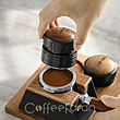 تمپر بمبر مدل MHW-3BOMBER Memory Series Slow Rebound Coffee Tamper Black Ripple