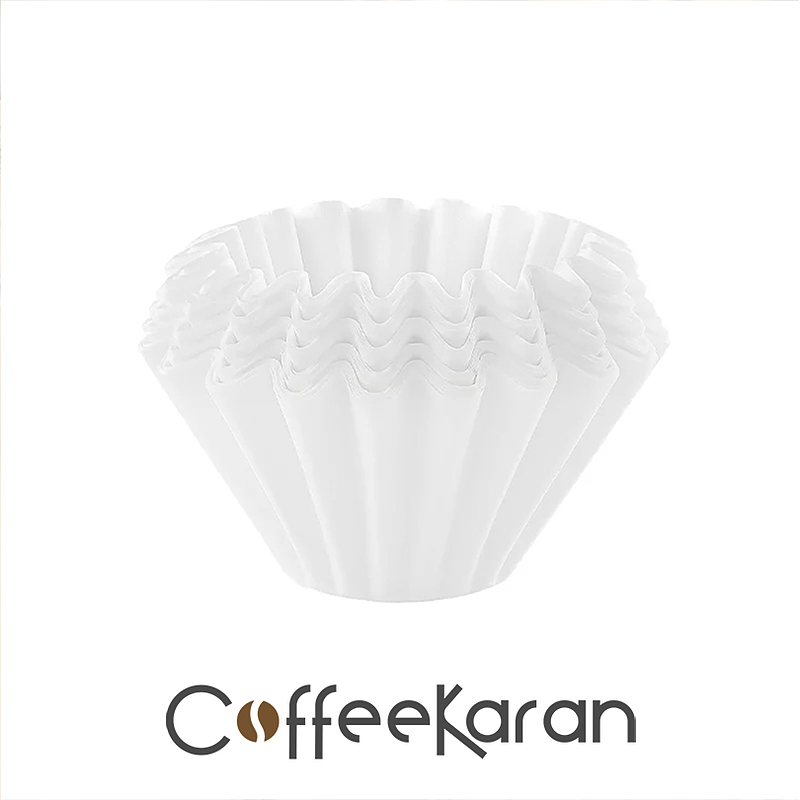 فیلتر کاغذی 50 عددی بمبر مدل کالیت MHW-3BOMBER Cake-shaped Coffee Paper Filter 