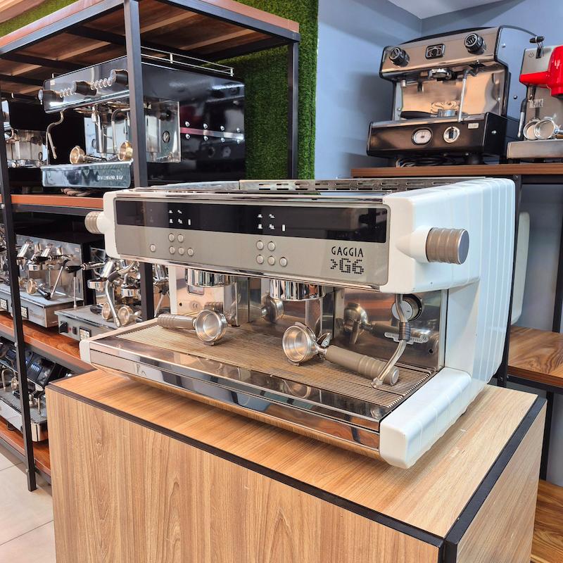 دستگاه اسپرسو دو گروپ مدل Gaggia G6 کارکرده سال ساخت 2016