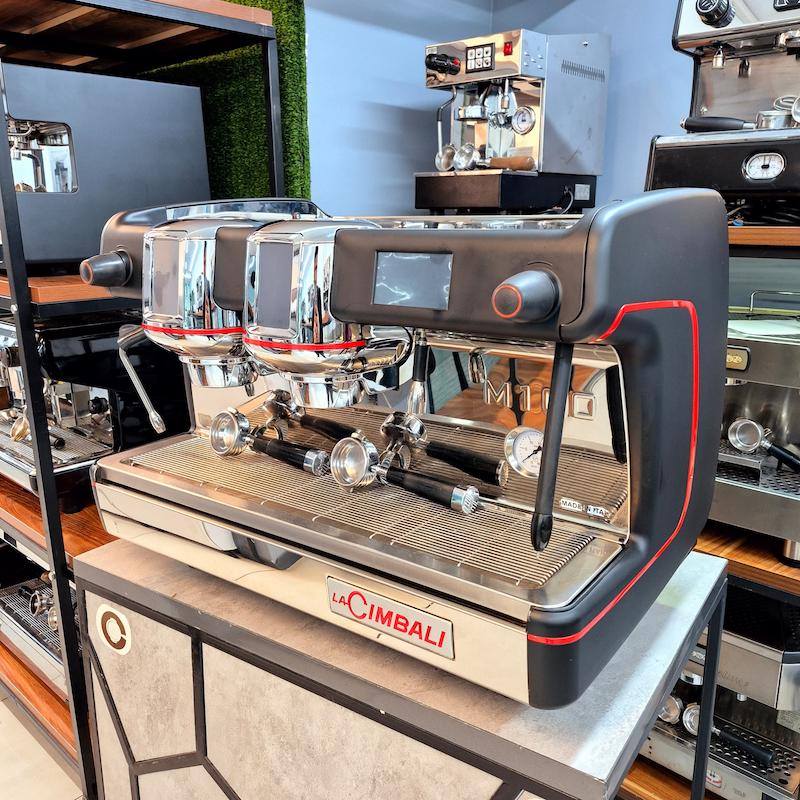 دستگاه اسپرسو دو گروپ جیمبالی M100 کارکرده سال ساخت 2017