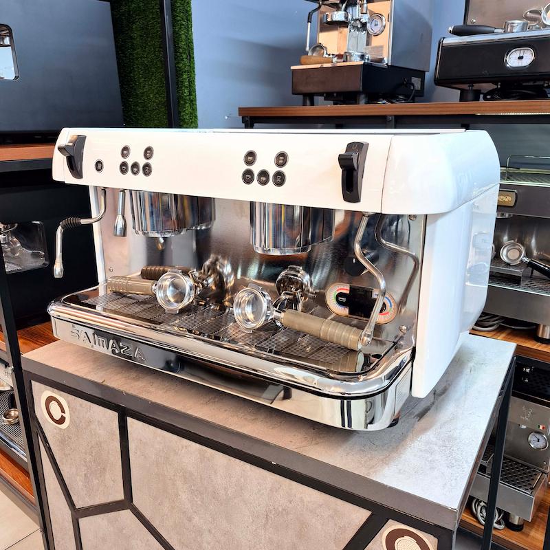 دستگاه اسپرسو دو گروپ مدل ایبرتال لانا  Ibertal Lanna saimaza کارکرده سال ساخت 2011