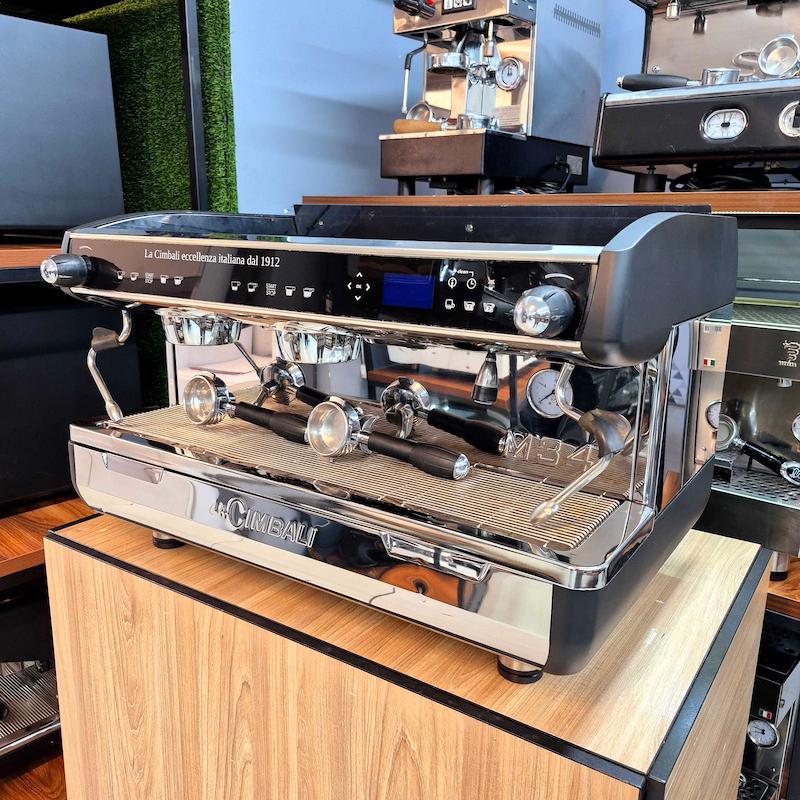 دستگاه اسپرسو دو گروپ مدل جیمبالی M34 Selectron DT/2 کارکرده سال ساخت 2016