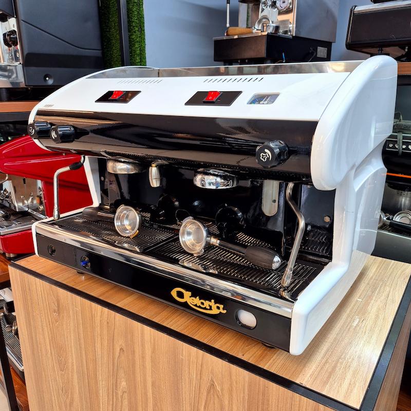 دستگاه اسپرسو دو گروپ مدل آستوریا Astoria SAE2N کارکرده سال ساخت 2010