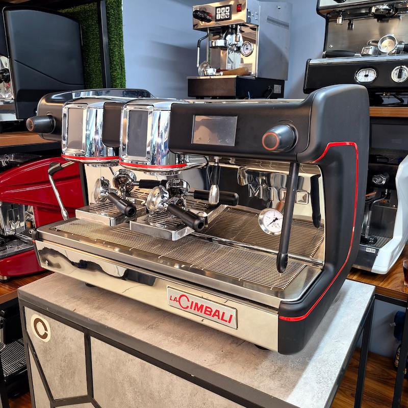 دستگاه اسپرسو دو گروپ جیمبالی CIMBALI M100 GT کارکرده سال ساخت 2017