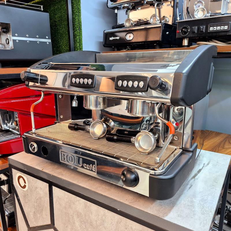 دستگاه اسپرسو دو گروپ مدل اکسپوبار الگانس Expobar BOUCafe کارکرده ساخت 2011 