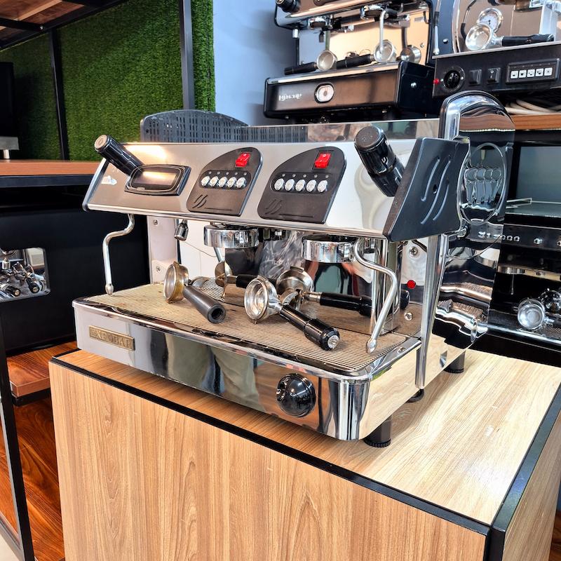 دستگاه اسپرسو دو گروپ مدل اکسپوبار مارکوس کارکرده سال ساخت 2014