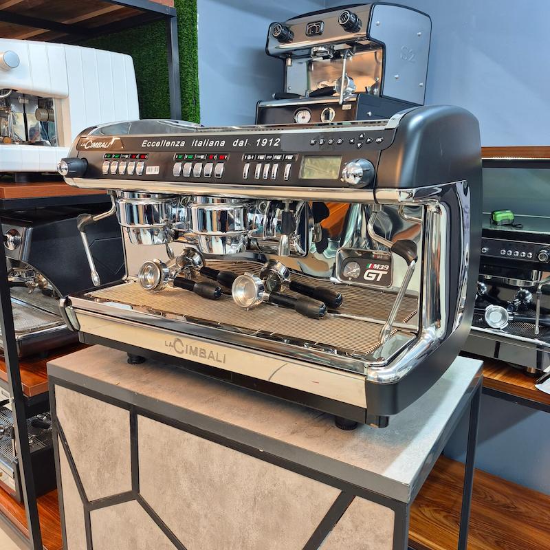 دستگاه اسپرسو مدل جیمبالی M39 GT دو گروپ کارکرده سال ساخت 2017