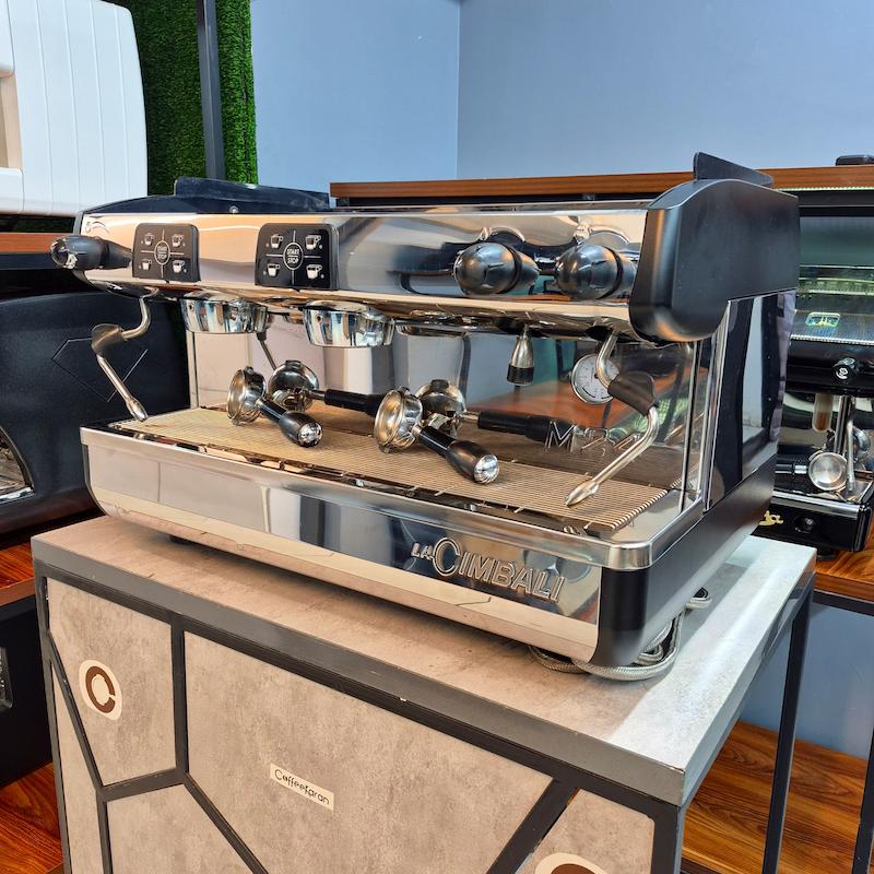 دستگاه اسپرسو دو گروپ مدل جیمبالی اتومات lacimbali M24 کارکرده سال ساخت 2013