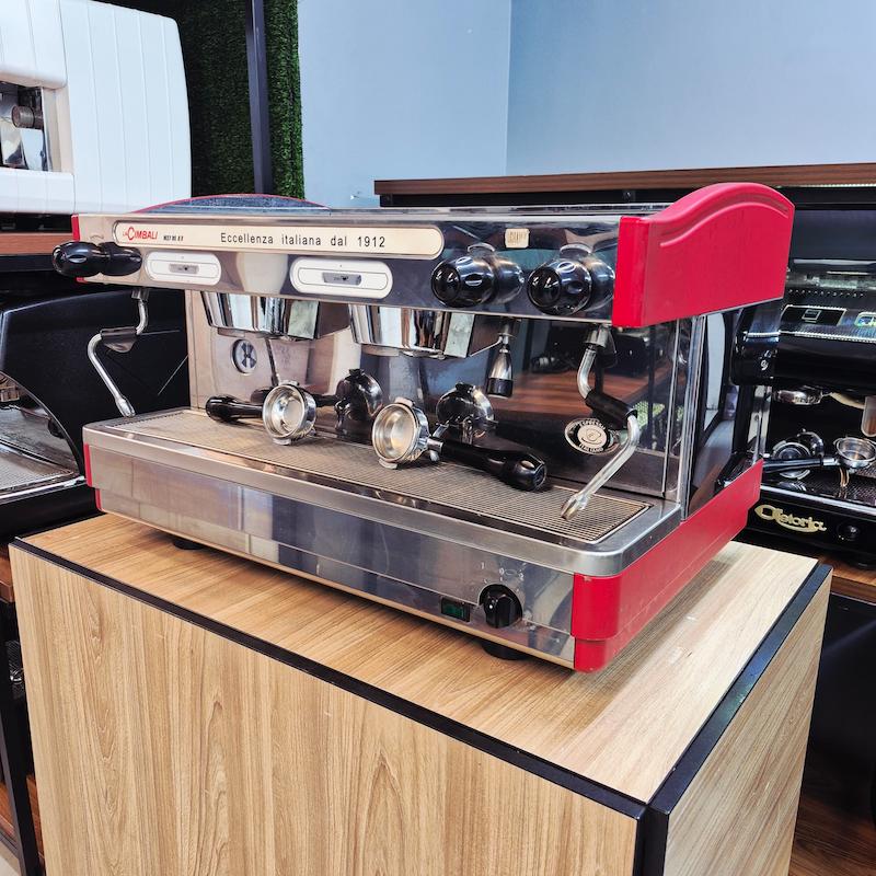 دستگاه اسپرسو دو گروپ جیمبالی M27 نیمه اتوماتیک کارکرده سال ساخت 2017 