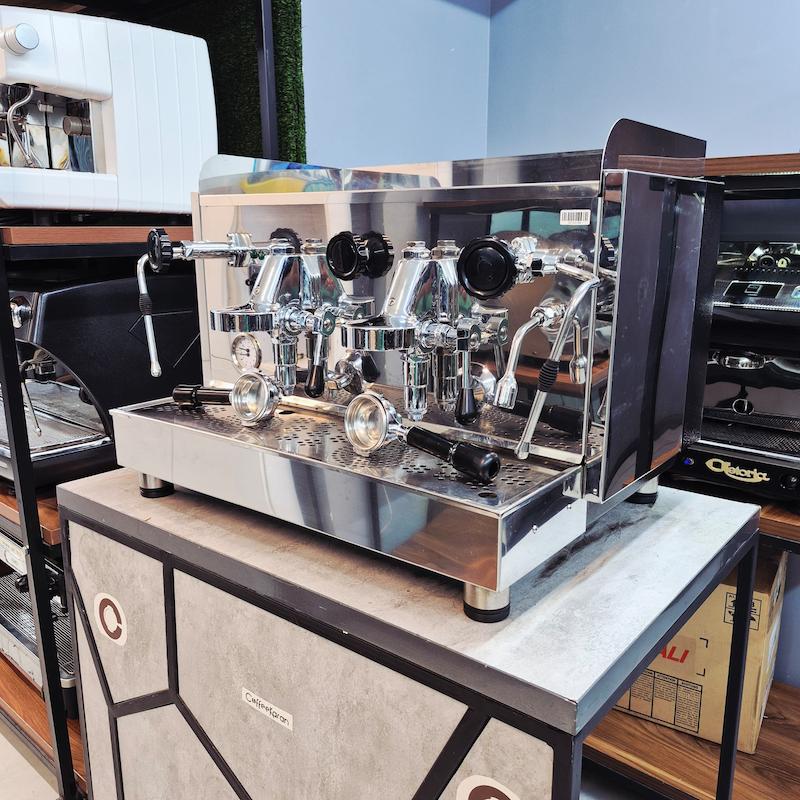 دستگاه اسپرسو دو گروپ مدل تکنو دقیق کارکرده سال ساخت 2018 