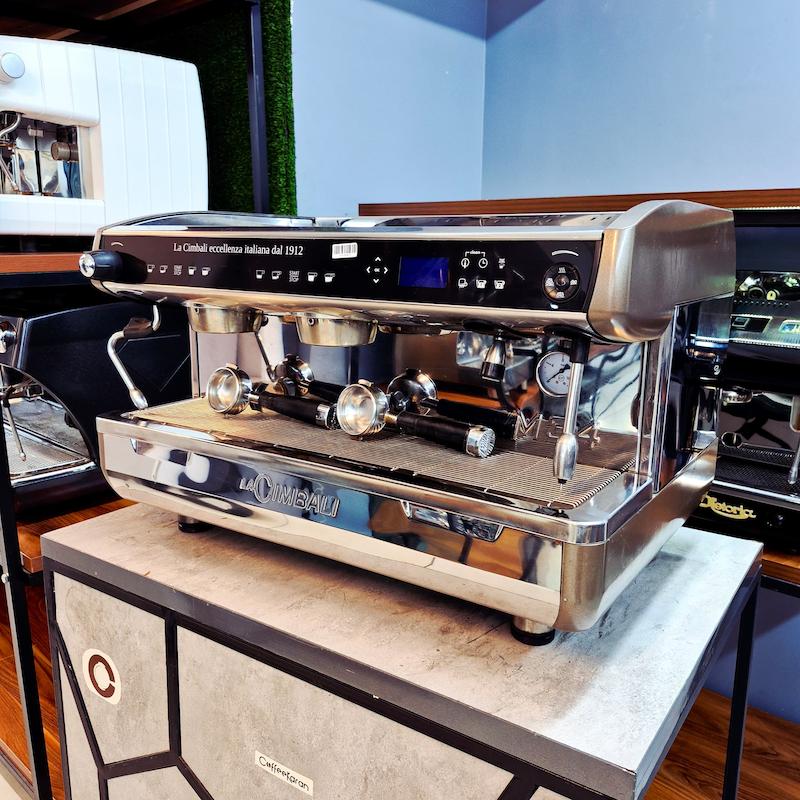 دستگاه اسپرسو دو گروپ مدل جیمبالی M34 Selectron DT/2 کارکرده سال ساخت 2017