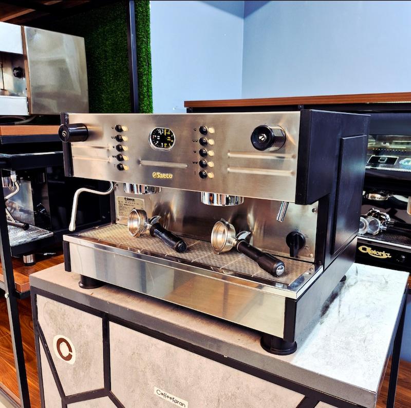 دستگاه اسپرسو دو گروپ مدل گاگیا Gaggia سایکو SAECO LC/D کارکرده سال ساخت 2010 