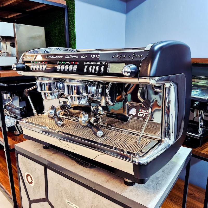 دستگاه اسپرسو مدل جیمبالی M39 GT دو گروپ کارکرده سال ساخت 2017