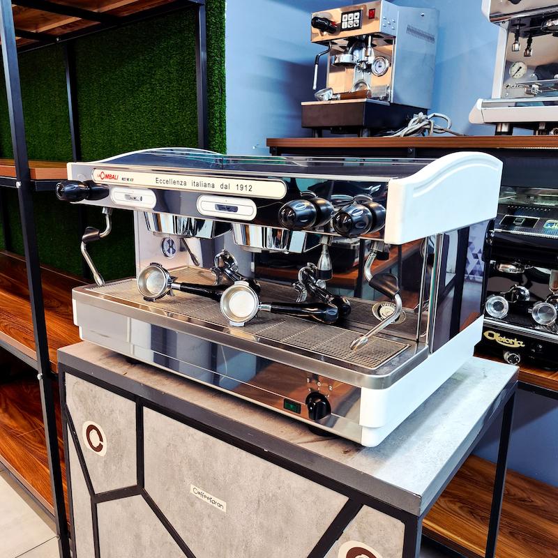 دستگاه اسپرسو دو گروپ مدل جیمبالی M27 نیمه اتوماتیک کارکرده سال ساخت 2015 