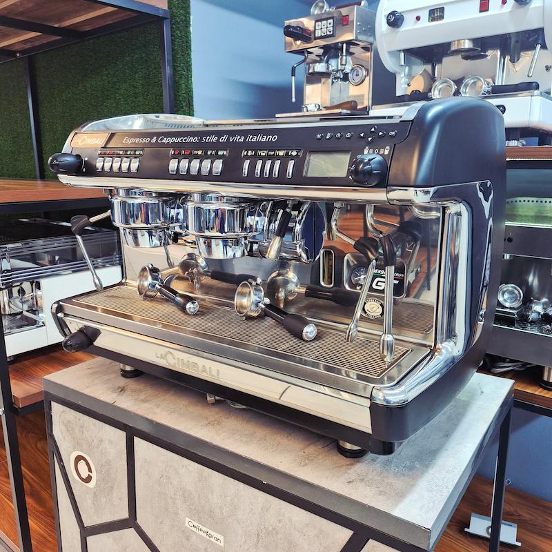 دستگاه اسپرسو مدل جیمبالی M39 GT دو گروپ کارکرده سال ساخت 2014