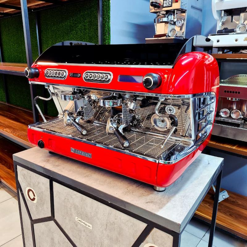 دستگاه اسپرسو دو گروپ مدل سن رمو وروناSanremo Verona TCS کارکرده سال ساخت 2014